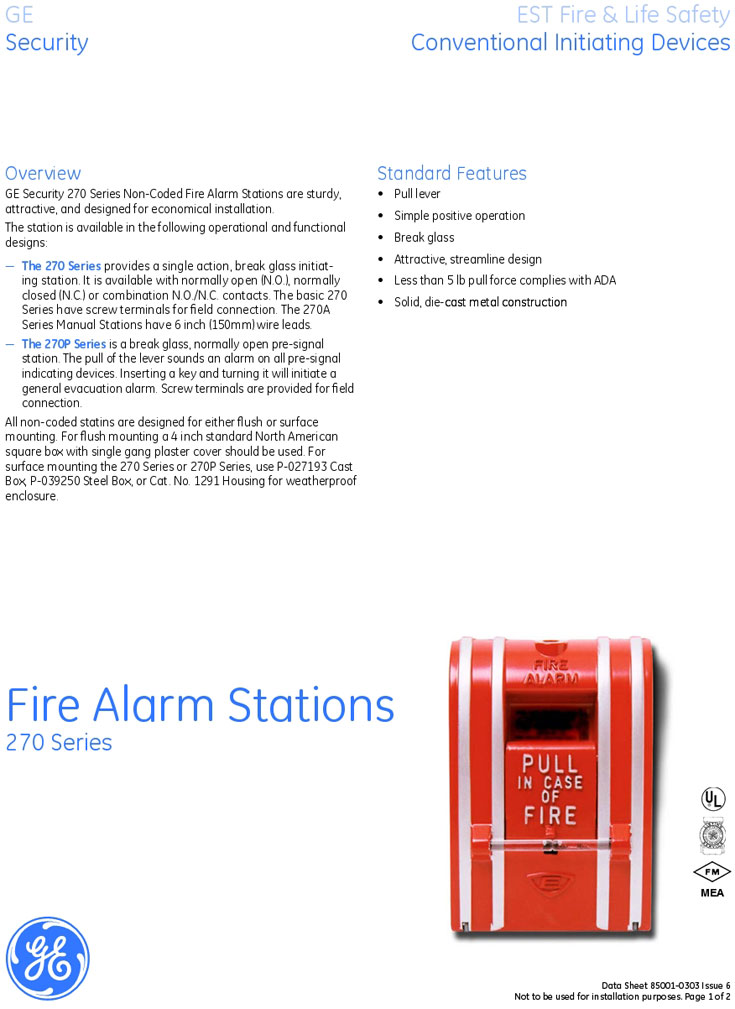 Fire-Alarm-Station-270-Series 1